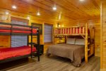 Bunk Area with 4 Total Bunk Beds - 3 Twin Over Twin & 1 Twin Over Queen