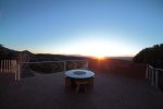 Fire Pit and Sunset 