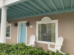 Relax on the front porch or front deck and enjoy watching the beachgoers pass by