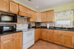 Well equipped kitchen with all the appliances coffee maker and Keurig