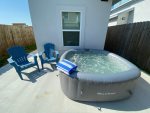 Add a hot tub to the back deck $500