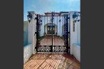 Beautiful wrought iron work in a secure home on a safe street