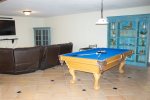 Enjoy board games or play a few rounds of pool