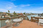 Beautiful views from your deck of water sunsets and more