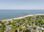The Blue Waves of Lake Michigan are Mere Moments Away at Beach Grass