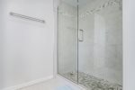 Main level walk in shower