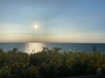 Sunset view from the top of the bluff at Miami Park