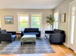 Part of Vista North`s wide open first floor, this lounge spot sets the tone for stylish, laid-back living.