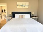 This king suite offers privacy, comfort, and easy access to the third-floor hangout, making it ideal for couples or early risers.