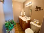 Half bath off of Kitchen