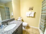 Main level bathroom with Shower