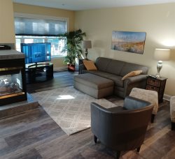 Beautifully furnished main floor downtown condo 