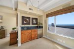 Wet bar in the master suite