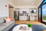 The spacious, open layout of the living room gives the perfect ambiance