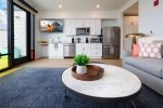 The spacious, open layout of the living room gives the perfect ambiance