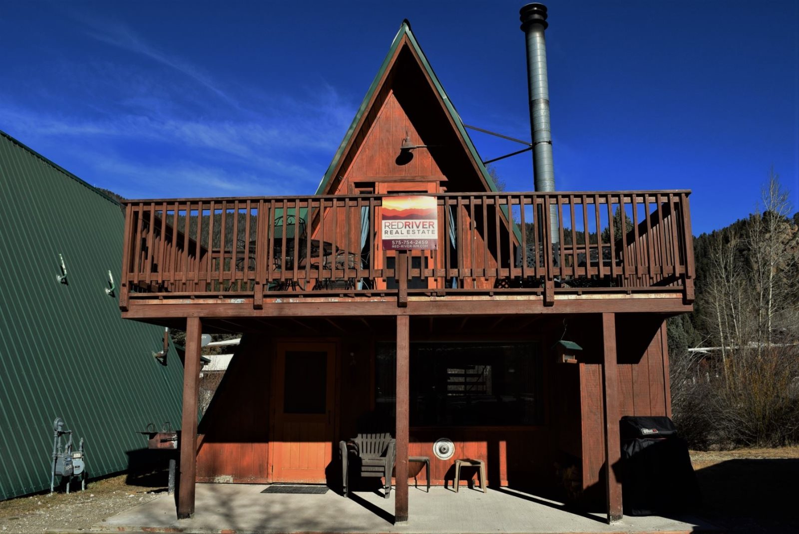 Red River Real Estate and Vacation Rentals Claim Jumper AFrame 1