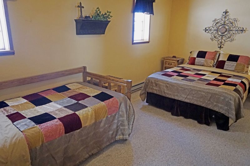 Red River Real Estate and Vacation Rentals Duke Cabin, Red River, New Mexico.