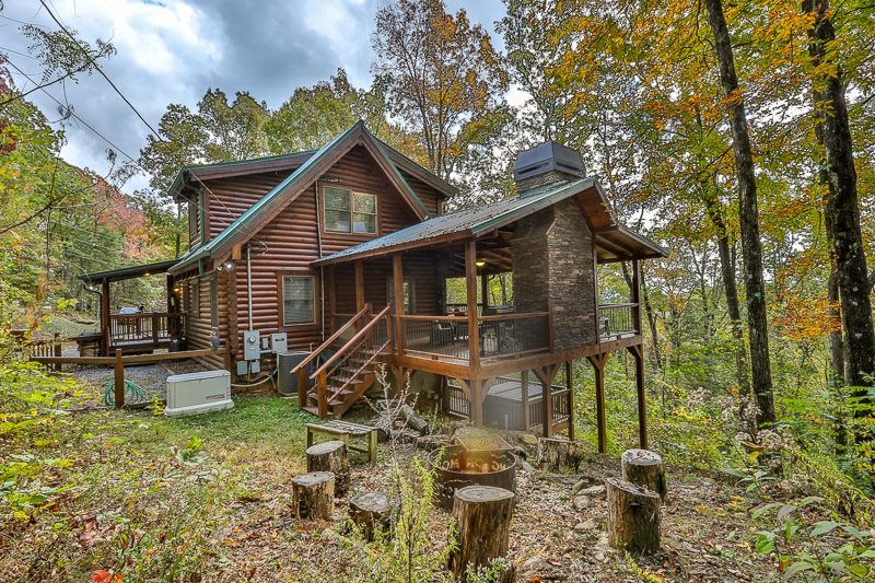 Blue Sky Cabin Rentals Living On Mountain Tyme
