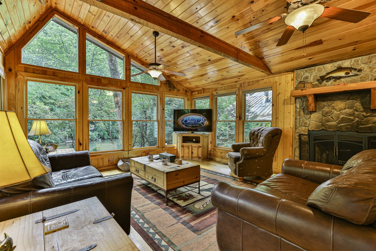 Blue Sky Cabin Rentals Cartecay Canoe House