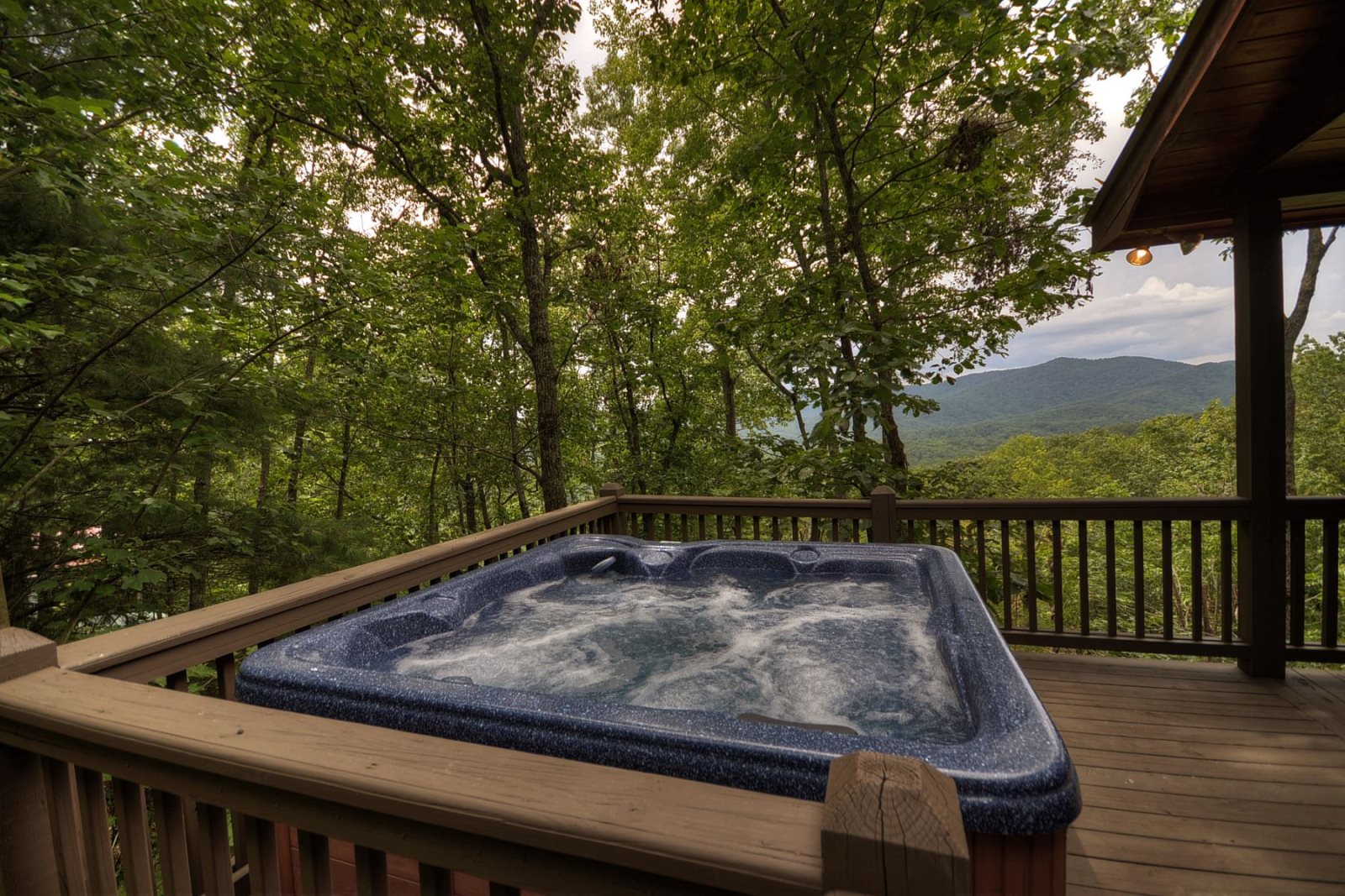 Blue Sky Cabin Rentals Mountain Scenery