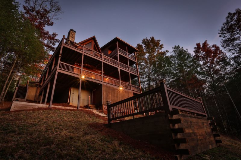 Blue Sky Cabin Rentals Blue Mountain View