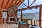 Look over Lake Buckhorn and drink your morning coffee