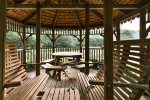 Inside the Private Gazebo 