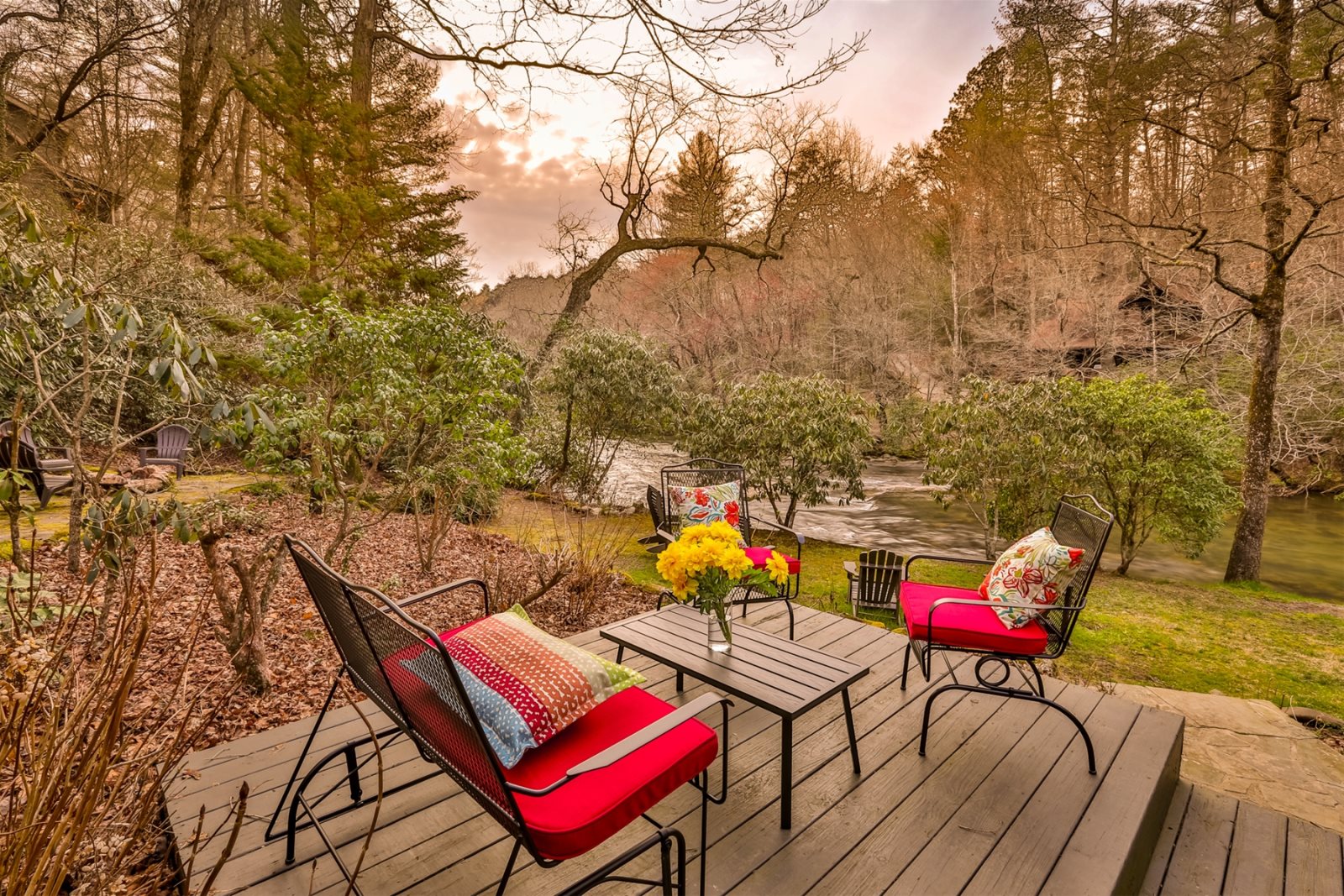 Blue Sky Cabin Rentals Cartecay River Retreat