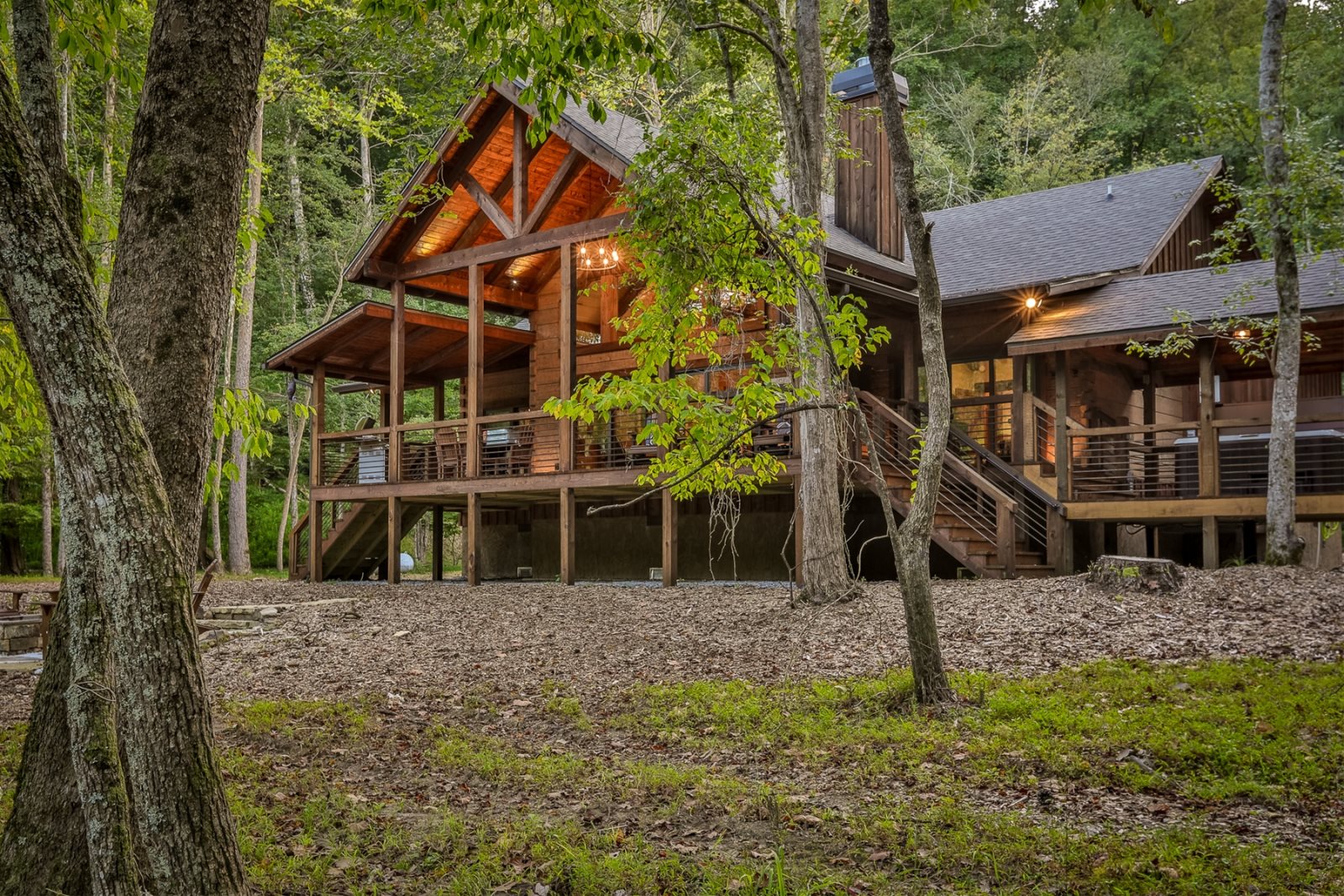 Blue Sky Cabin Rentals Riverscape