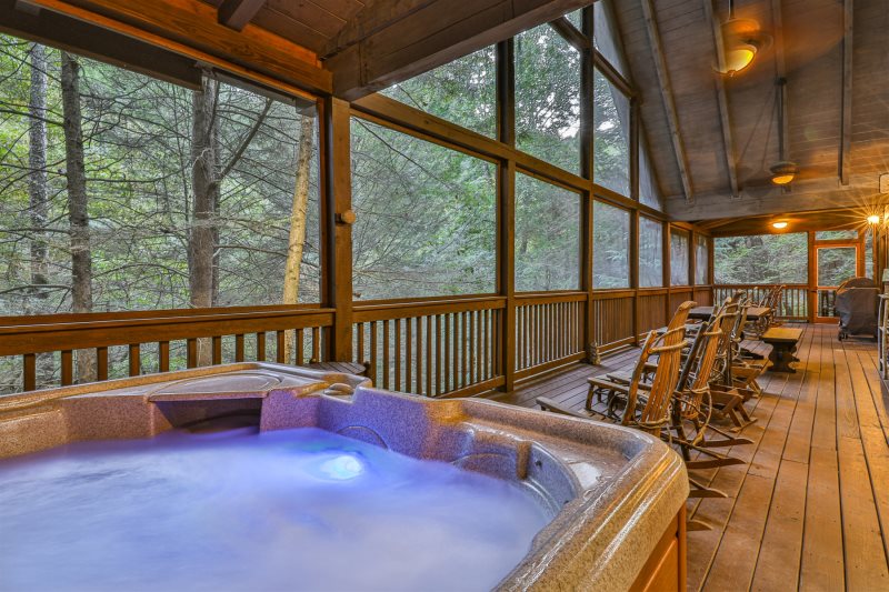 Blue Sky Cabin Rentals: Mountaintown Creek Lodge