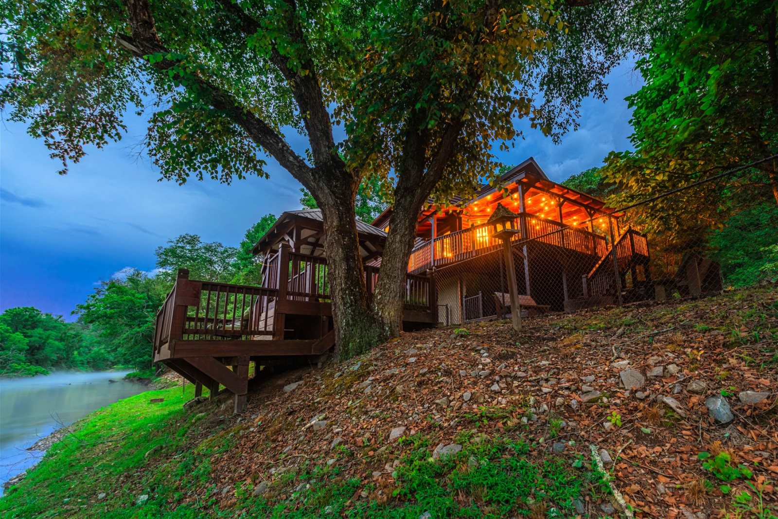 Blue Sky Cabin Rentals Toccoa Fishing Lodge