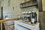 Coffee Bar area - Keurig, Espresso maker & drip coffee pot 