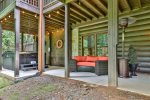 Outside Seating Area On Lower Level 