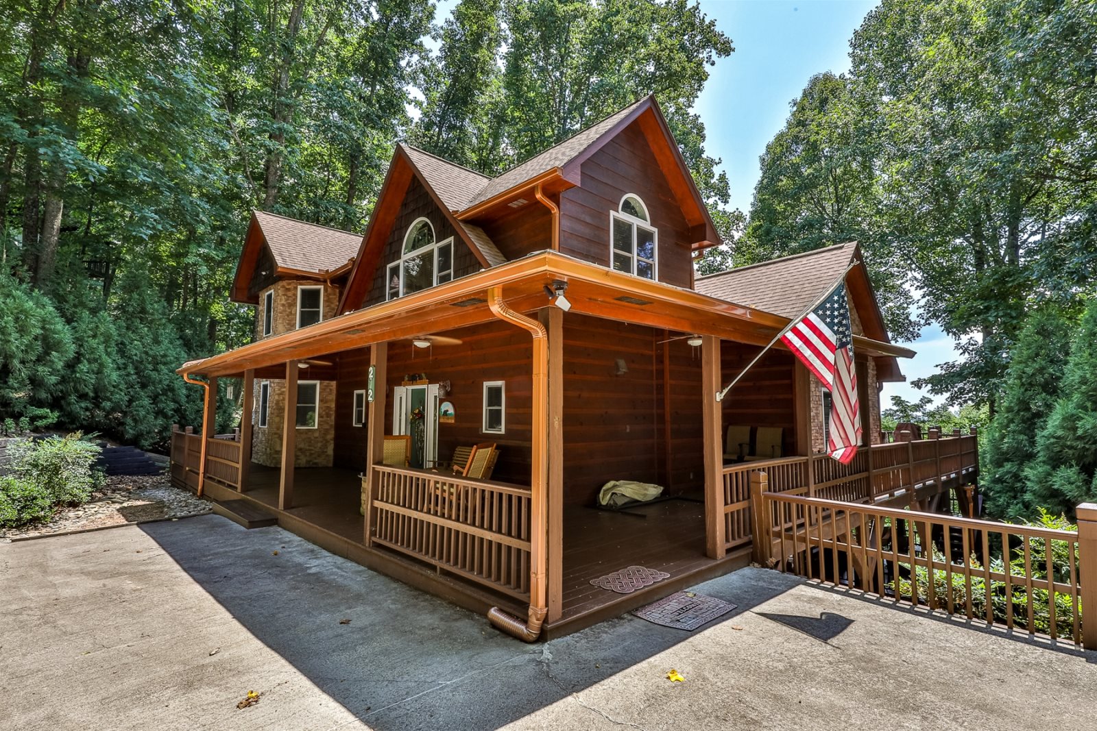 Blue Sky Cabin Rentals Walnut Mountain Lodge