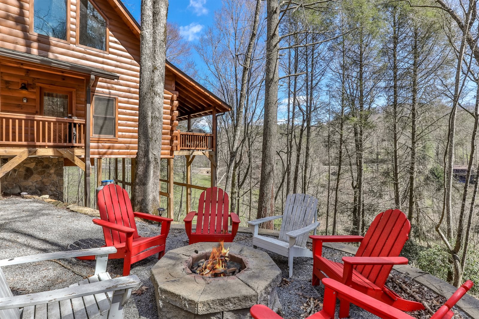 Blue Sky Cabin Rentals Ellijay Creekside