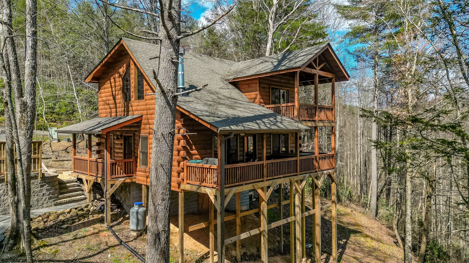 Blue Sky Cabin Rentals Ellijay Creekside