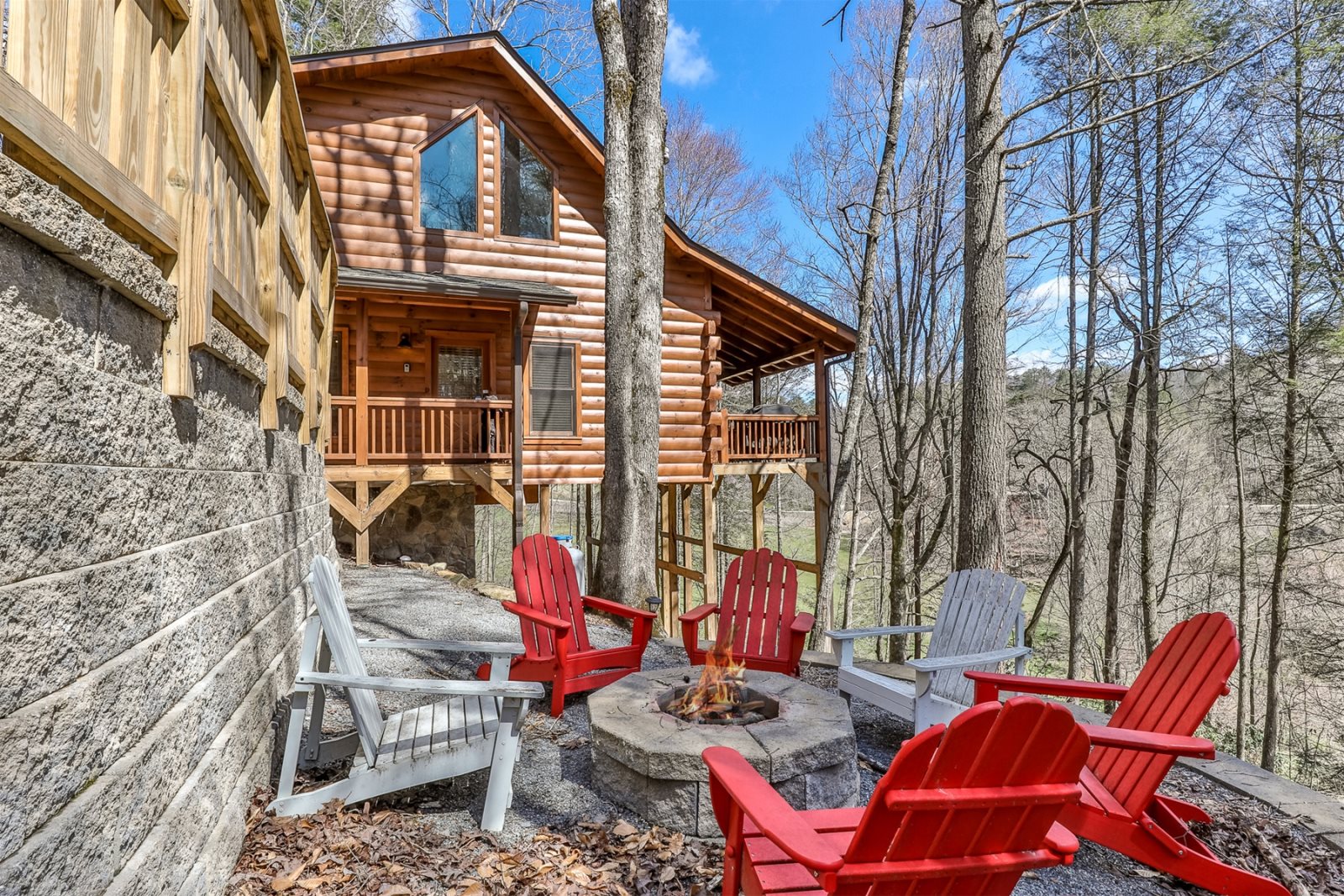 Blue Sky Cabin Rentals Ellijay Creekside