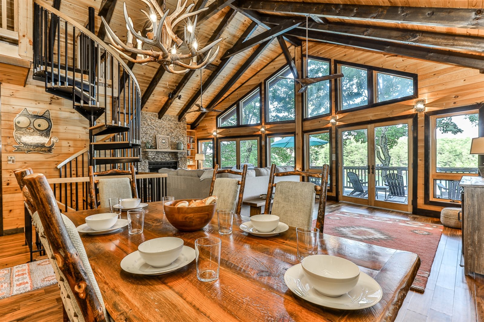 Blue Sky Cabin Rentals Lakefront Innisfree