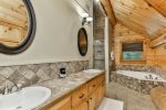 Master bathroom 