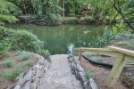 Stairs into the water