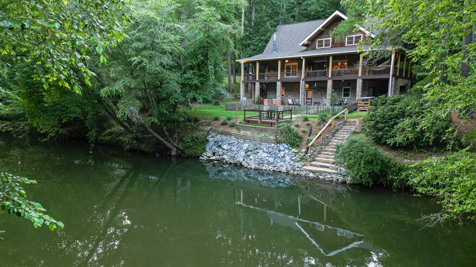 Image showcasing Blue Sky Cabin Rentals: Lazy River