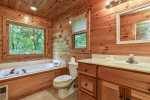 Upper Level Master Bathroom 