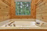 Soaking Tub In Master Bathroom 