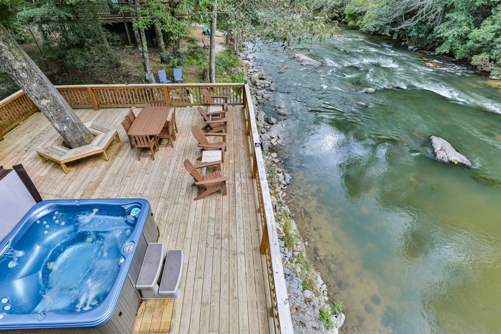 River Front Cabin sleeping up to 4 guests located on the Cartecay River ...