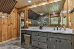 Upper level master bathroom 