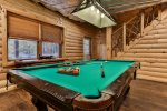 Terrace level pool table 