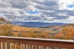 Gorgeous views from private balcony 