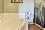 Soaking tub and tub/shower combo 