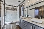 Master bathroom 