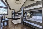 Open loft bunk area 